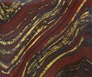 Tiger Iron Stromatolite Shower Tile - Billion Years Old #48801-1